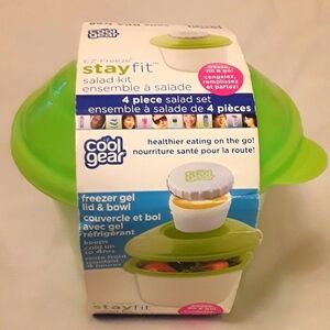 COOL GEAR EZ-FREEZE STAYFIT SALAD KIT